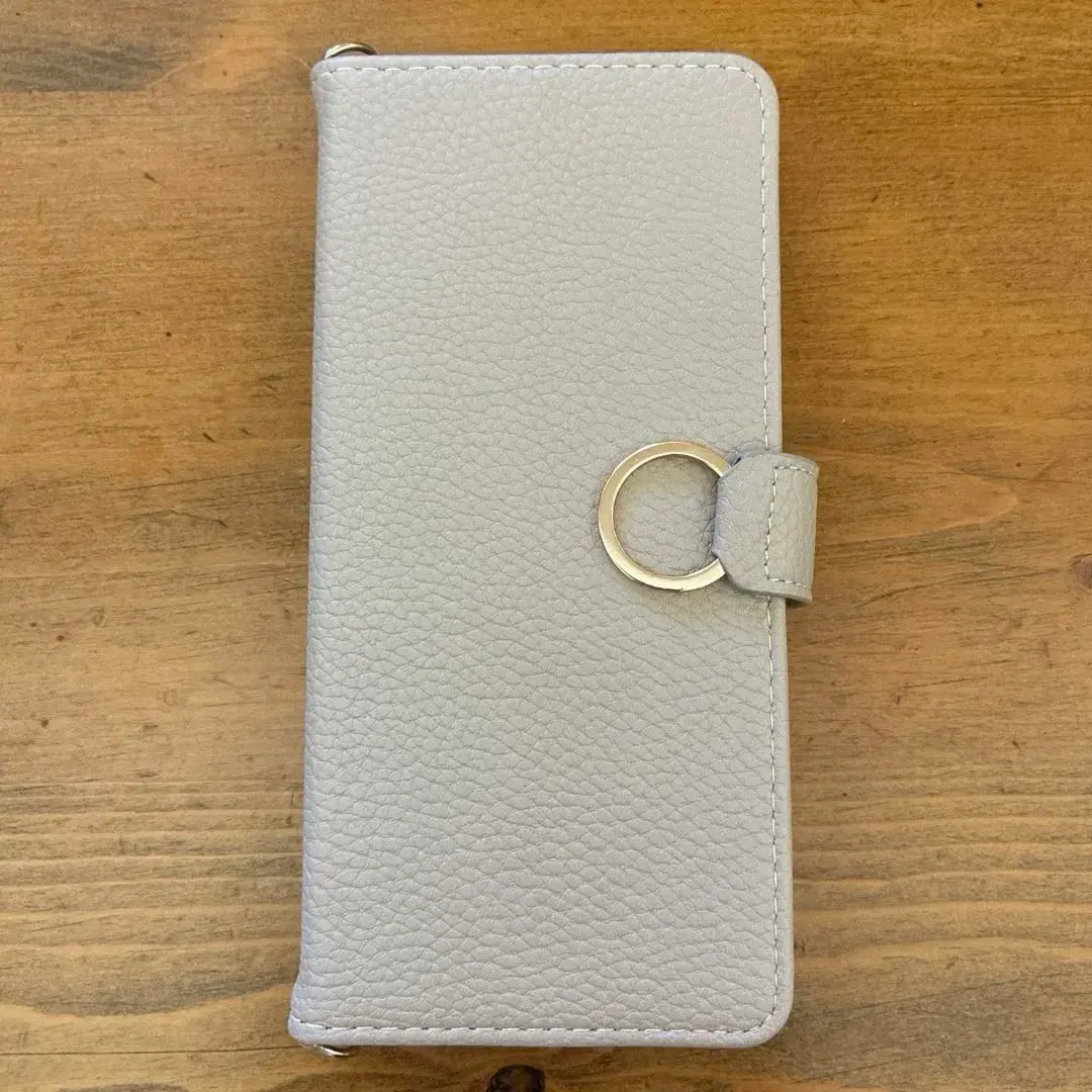 新品☆Xperia 10 Ⅵ 手帳型 手機殼 米色 的縮圖