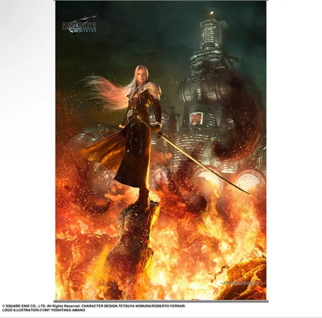 FINAL FANTASY VII AC ウォールスクロールポスター セフィロス