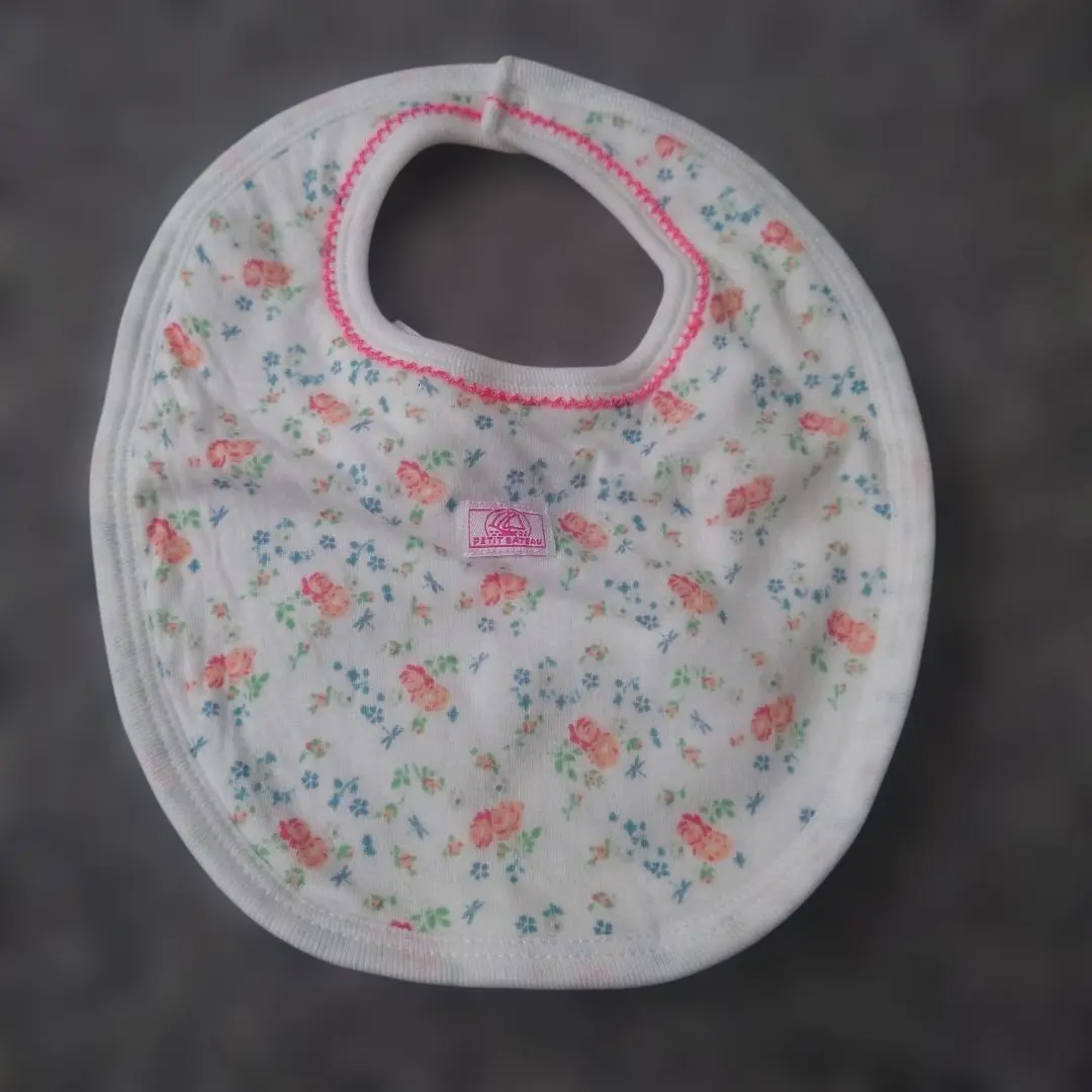 Thumbnail of PETIT BATEAU floral bib, new
