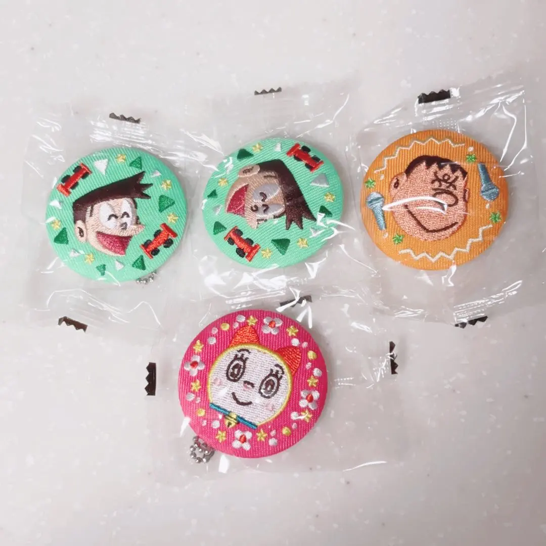 Thumbnail of Doraemon Character Embroidery Charm Capsule Toy Gashapon
