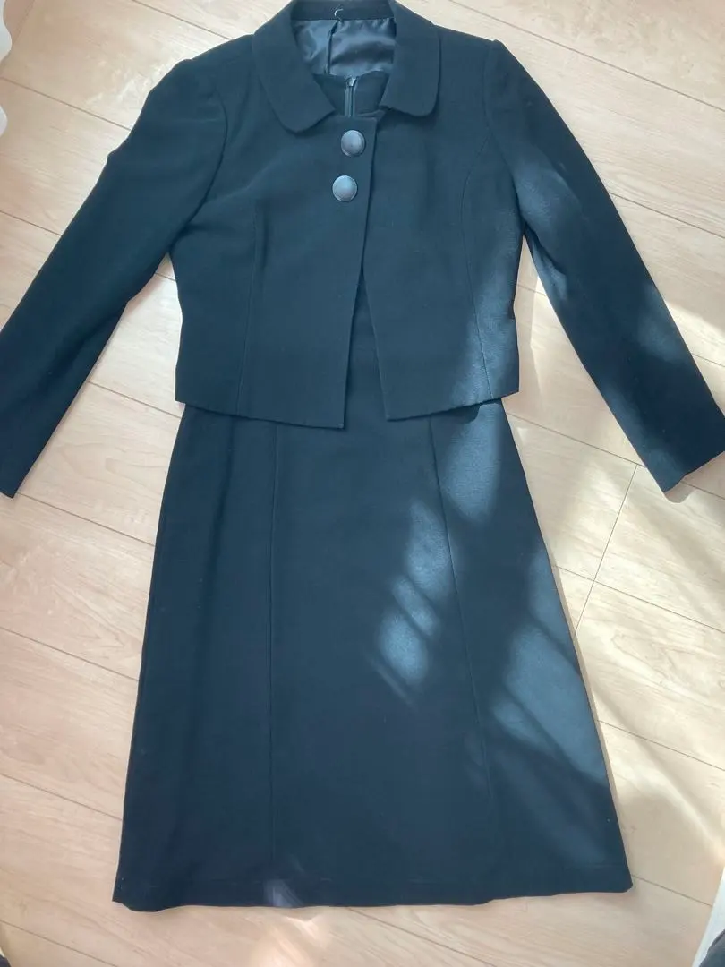 Thumbnail of Black Suit Jacket and Dress Set 9AR