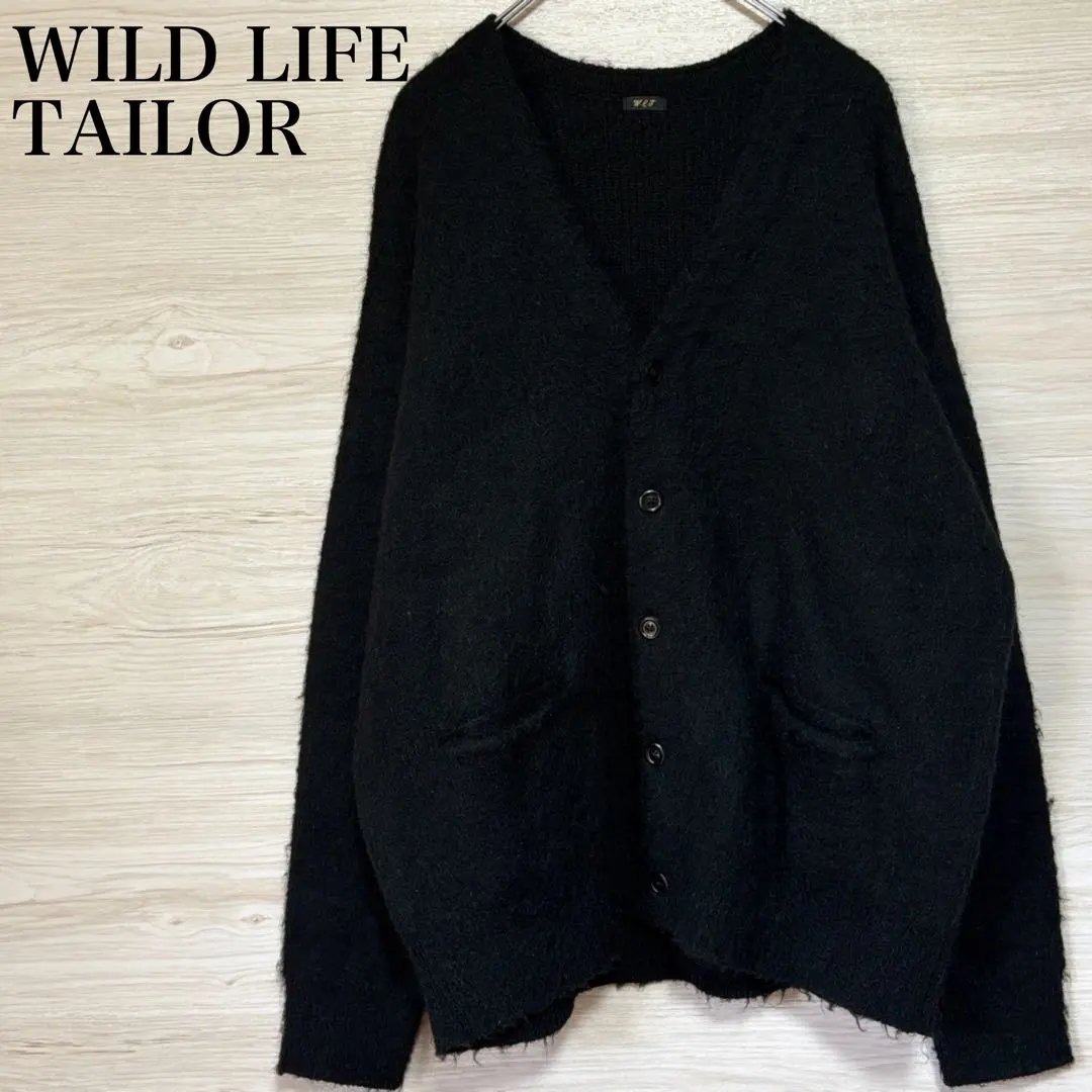 【人気】Wild Life Tailor モヘア カーディガン  M ADAM ET ROPE'｜【WILD LIFE TAILOR】カートモヘア カーディガン