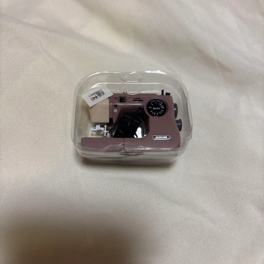 Thumbnail of JANOME Epolku Miniature Sewing Machine Pink Gashapon