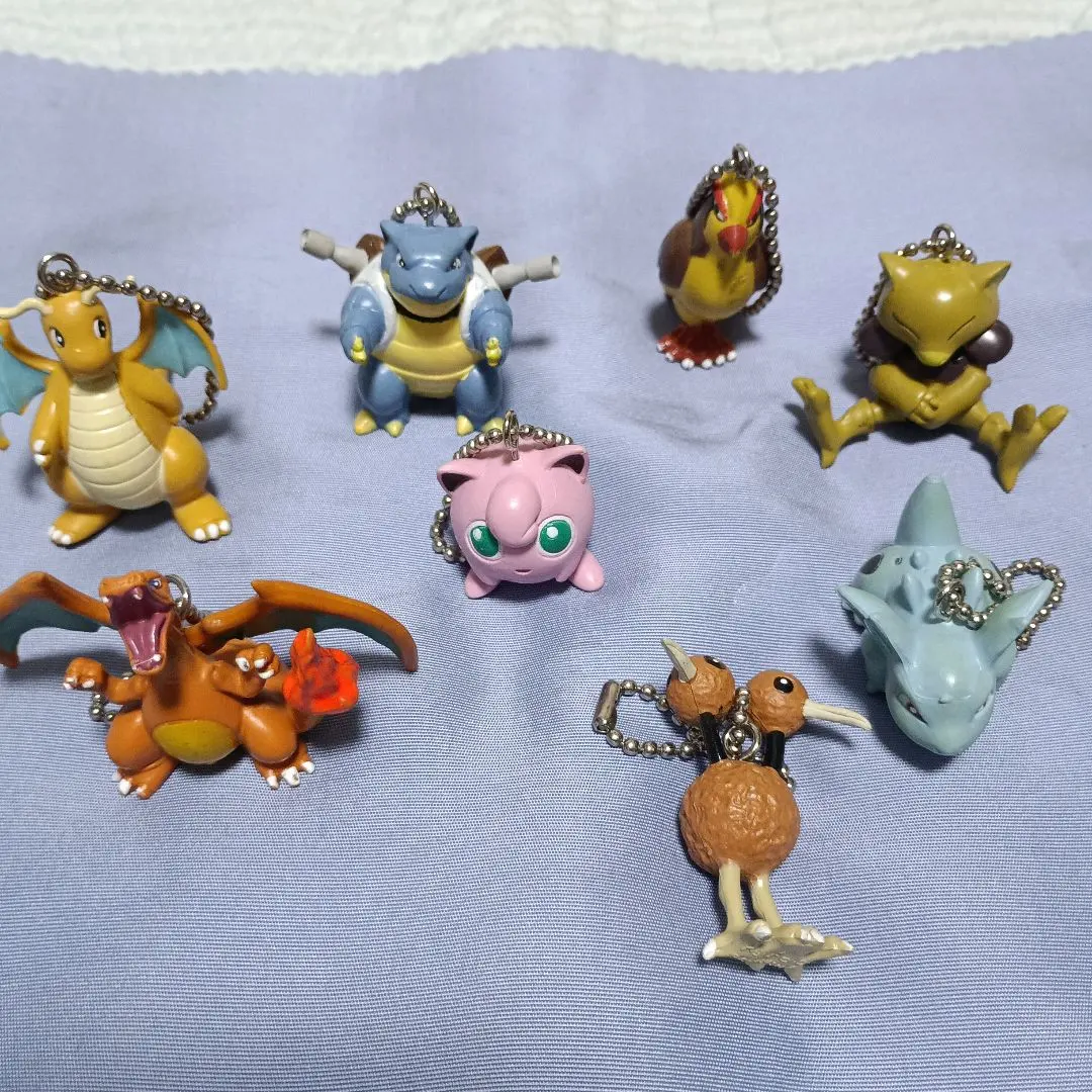Thumbnail of Pokemon Figure 8-Piece Set Keychain