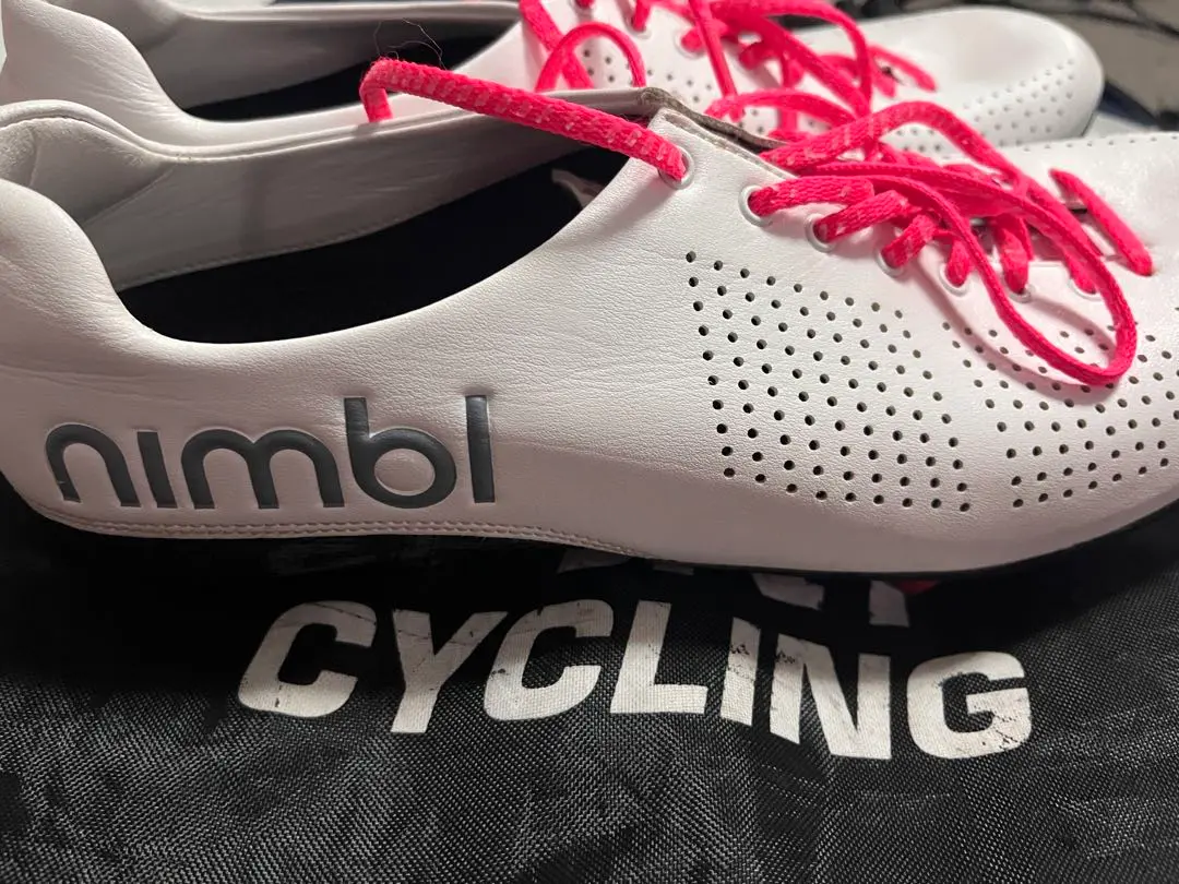 Nimbl ULTIMATE White サイクルロードシューズ | CYCLISM