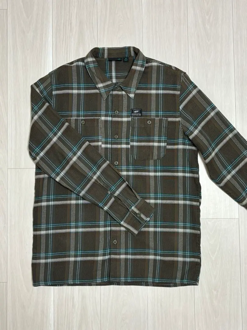 Thumbnail of VANS Brown Check Flannel Shirt M