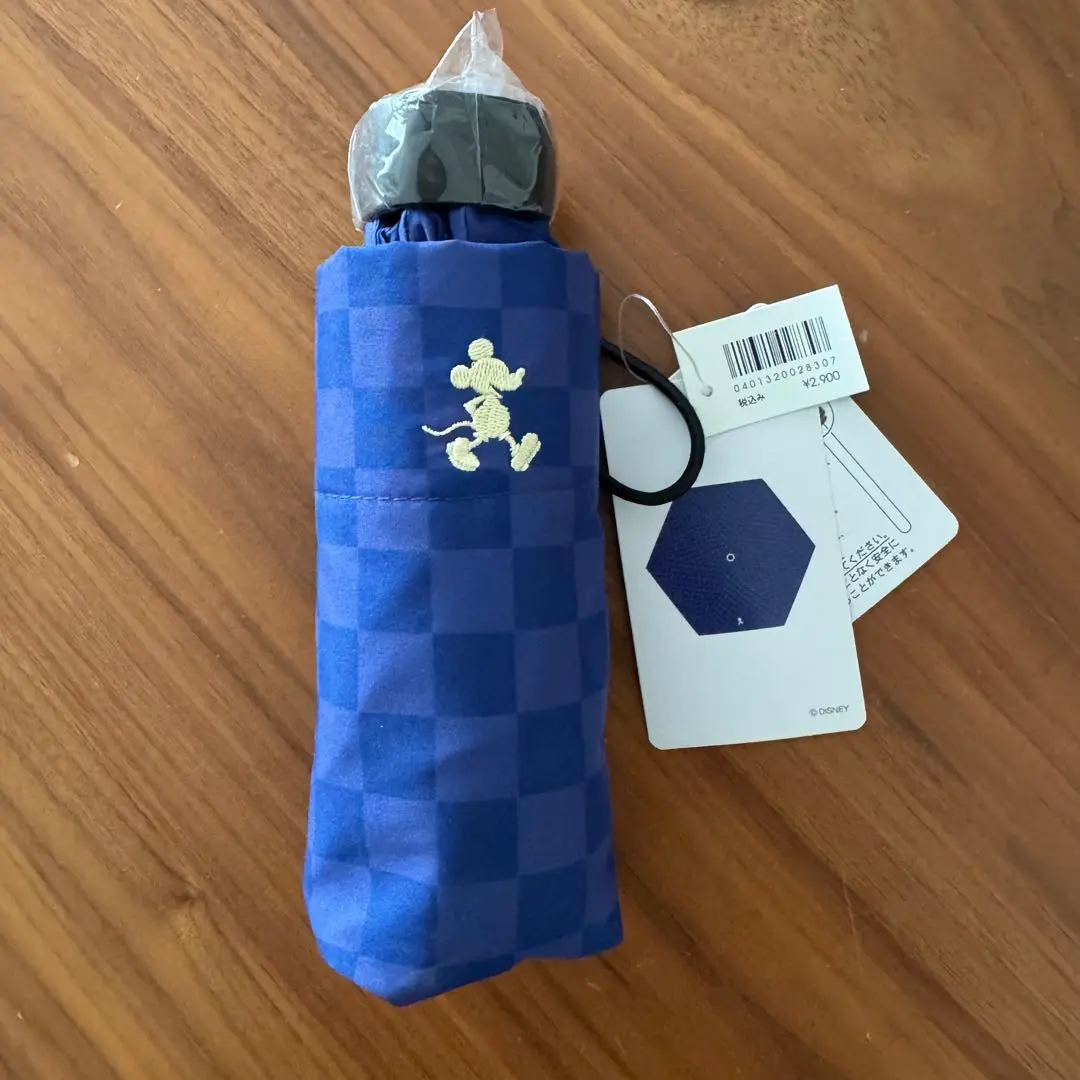 Thumbnail of 【New with Tags】Disney Resort Folding Umbrella 4-Tier Blue Compact