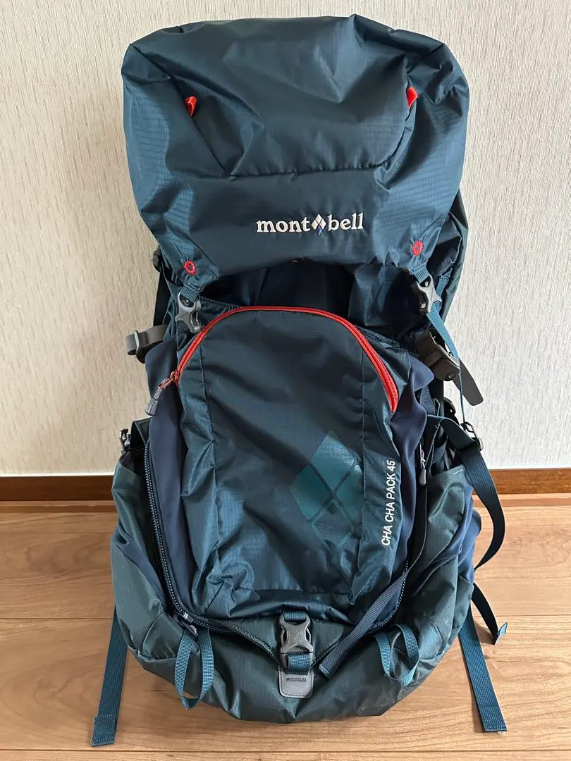mont-bell◆リュック/CHA CHA PACK45/--/BLU/1123959 チャチャパック 45｜モンベル