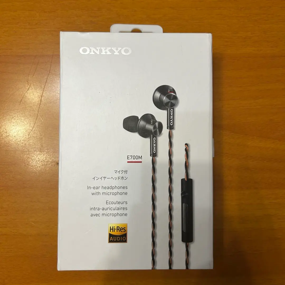 【新品未開封】ONKYO E700M ハイレゾ インイヤーヘッドフォン ONKYO E700M 価格比較 - 価格.com