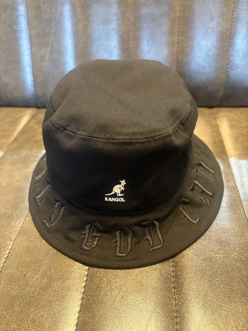 黒 バケットハット　カンゴール　AK コラボ　限定品 hiphop KANGOL KANGOL（カンゴール）の「KANGOL AK-69 Washed Bucket（ハット