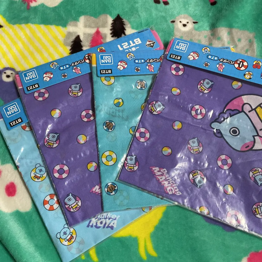BT21 ブックマーク　バンダナ　セット バンダナ(MUSIC FESTIVAL) BT21 – LINE FRIENDS SQUARE JAPAN