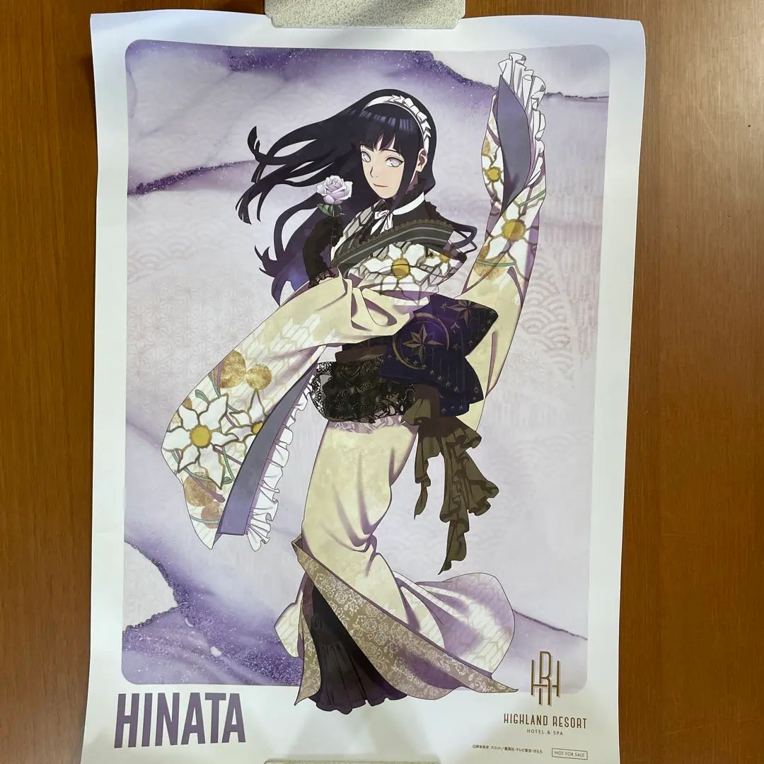 値下げ交渉可　NARUTO富士急ハイランドHINATA缶バッジ 4個セット 値下げ交渉可 NARUTO富士急ハイランドHINATA缶バッジ 4個セット