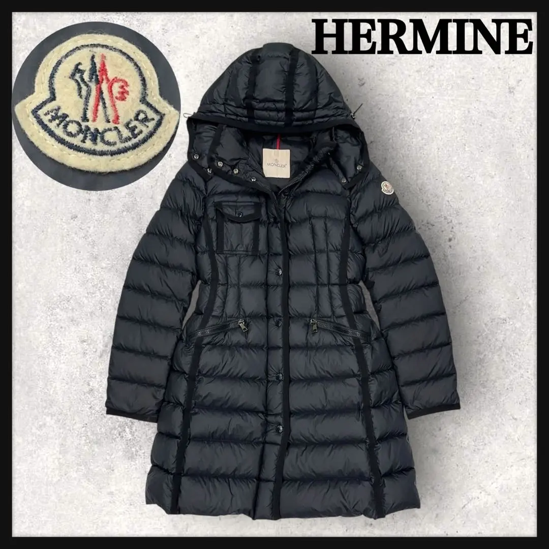 Thumbnail of 11554 [Excellent Condition, QR Code Verified] Moncler ☆ HERMINE Down Coat