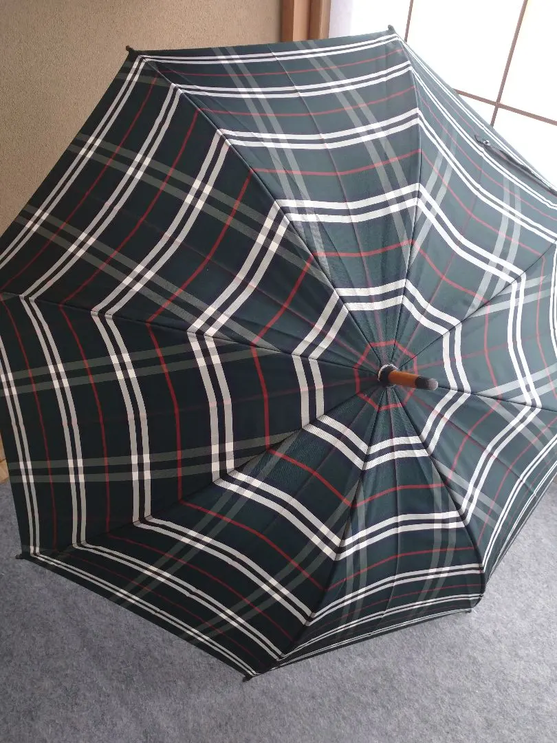 博柏利 男士長柄傘 的縮圖