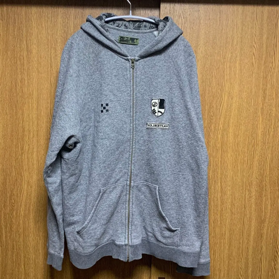キン肉マン　ソルジャー SOLDIERTEAM ナイロンジャケット　XL キン肉マンソルジャー SOLDIERTEAM ナイロンジャケットXL