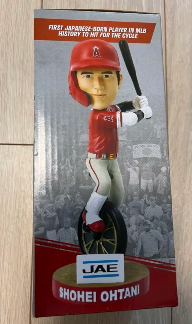 エンゼルス オオタニ サイクル ボブルヘッド 大谷翔平 サイクルヒット記念 ボブルヘッド人形 エンゼル