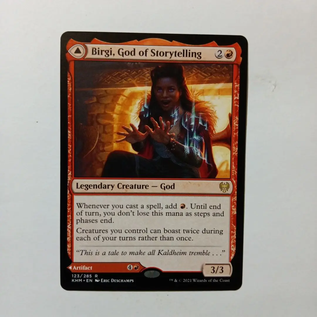 MTG 語りの神、ビルギ KHM ロシア語 4枚 2025年最新】語りの神、ビルギの人気アイテム - メルカリ