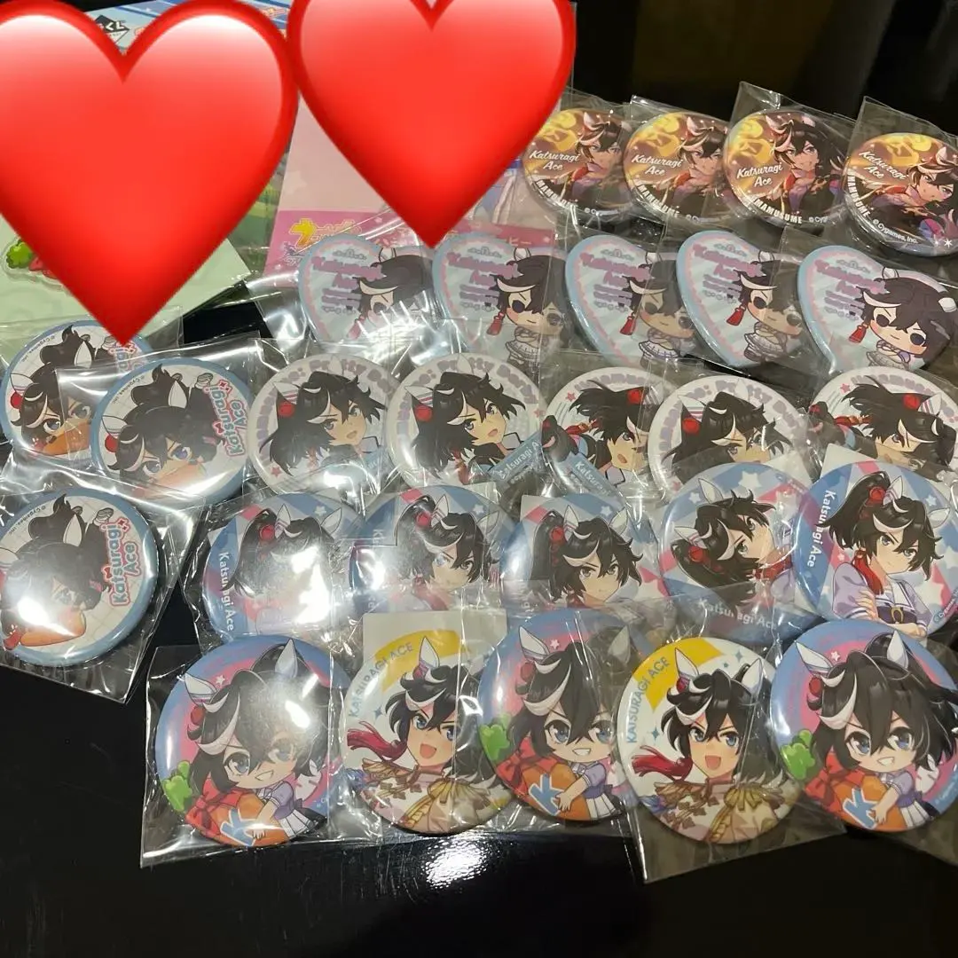 Thumbnail of Uma Musume Katsuragi Ace Can Badges - Bulk Sale
