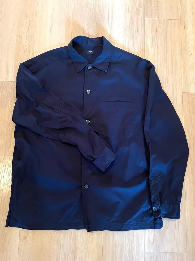 Thumbnail of UNIQLO Extra Fine Cotton Oversized Shirt, Size M