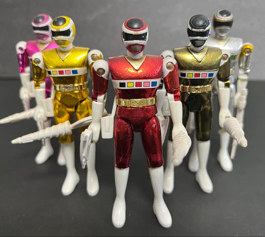 バンダイ 超合金 メガレンジャー 5体セット　値下げ致しました。 2025年最新】超合金 メガレンジャーの人気アイテム - メルカリ