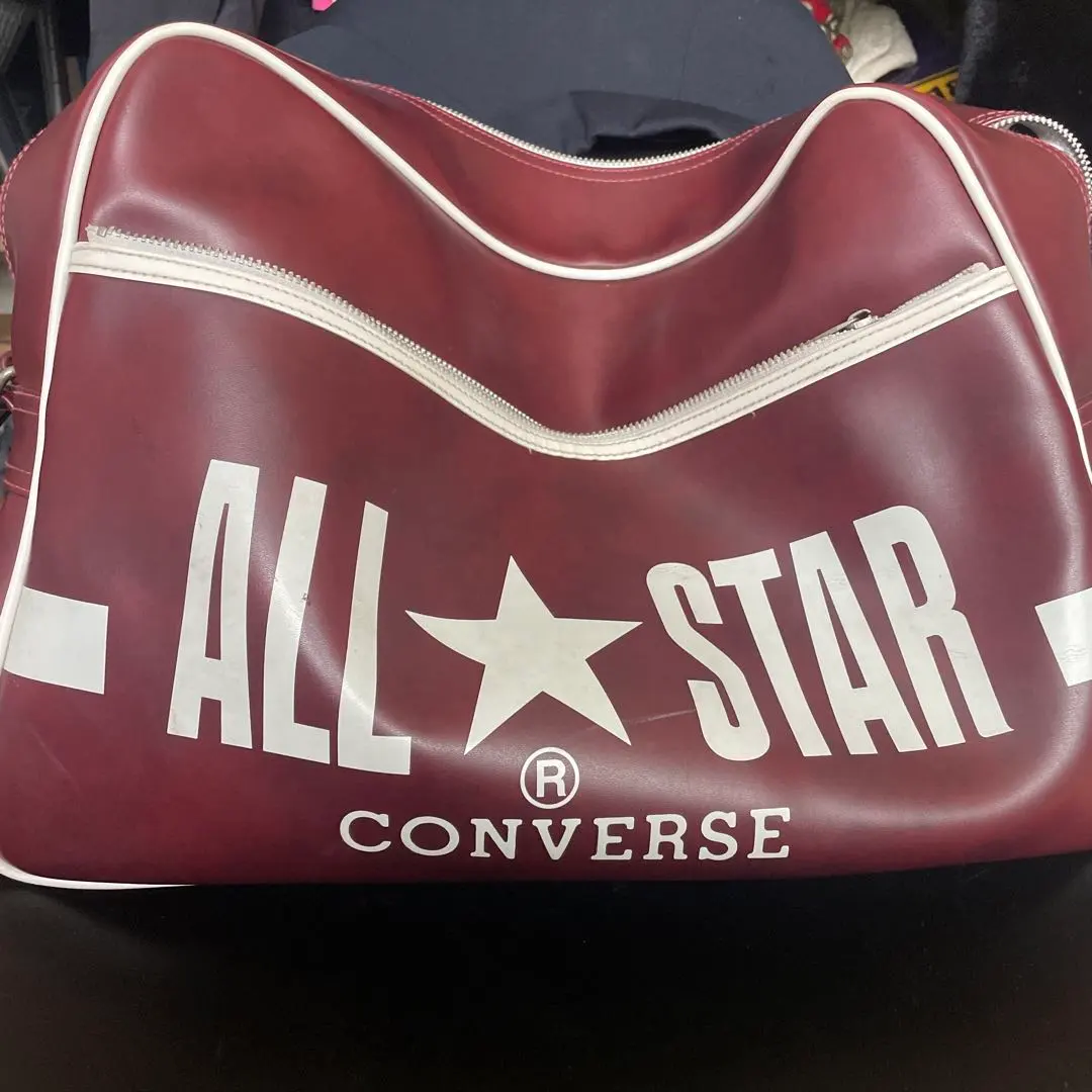 CONVERSE ALL STAR 酒紅色包 的縮圖