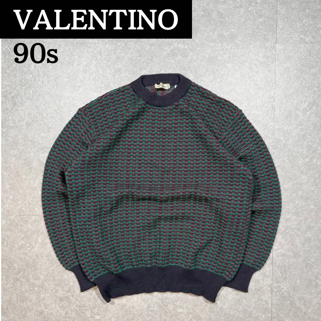 2025年最新】VALENTINO 素材：ウール メンズ ニット・セーターの