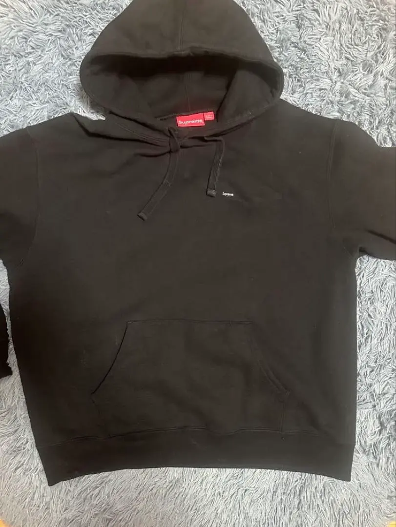 Thumbnail of Supreme Black Hoodie with Front Pocket