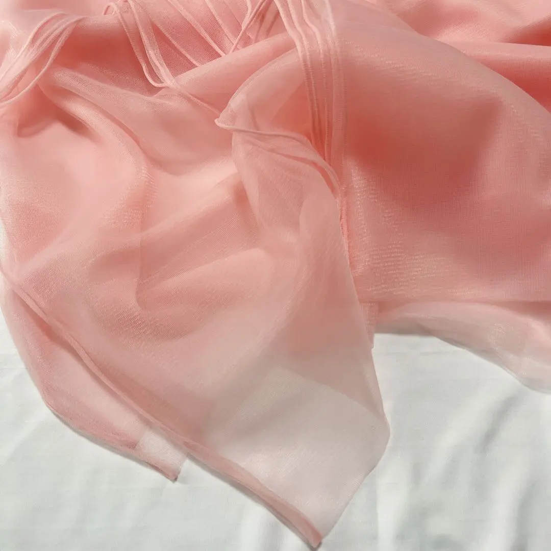 Thumbnail of Tulle Fabric: Peach Pink, for Photography, Decoration, Organza, Costume, Backdrop