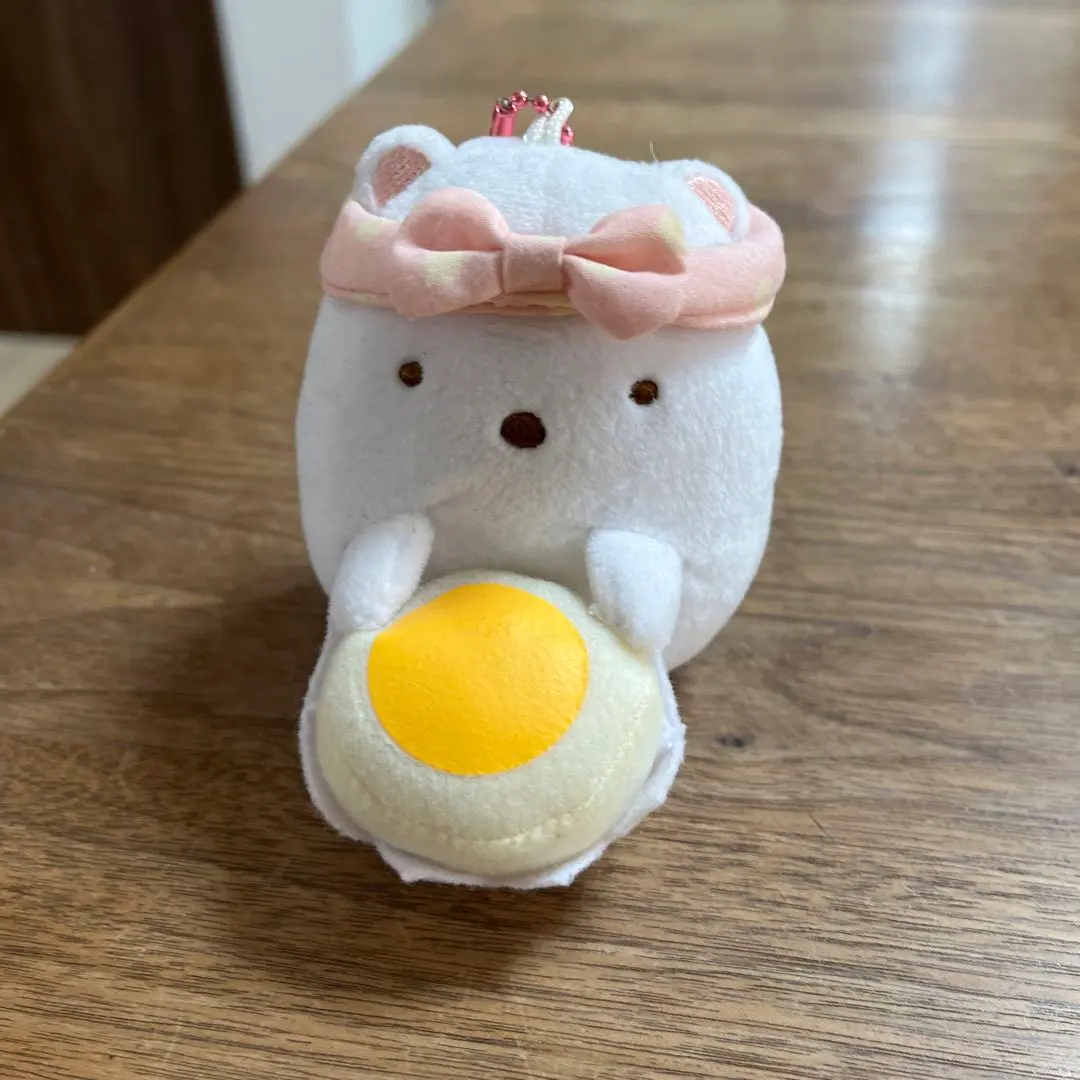 Thumbnail of Sumikko Gurashi Shirokuma (Polar Bear) - Approximately 9 cm Tall Keychain