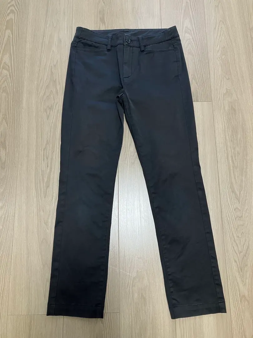 Thumbnail of Uniqlo Black Slim Fit Casual Pants S