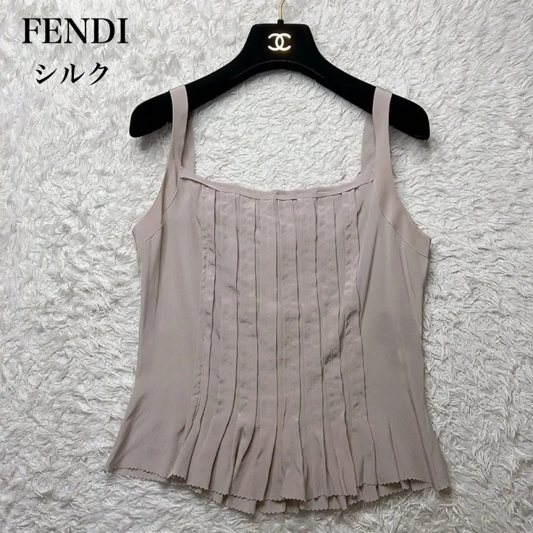 FENDI ズッカ柄 キャミソール 楽天市場】【返品可】FENDI【フェンディ】ズッカ柄 キャミソール