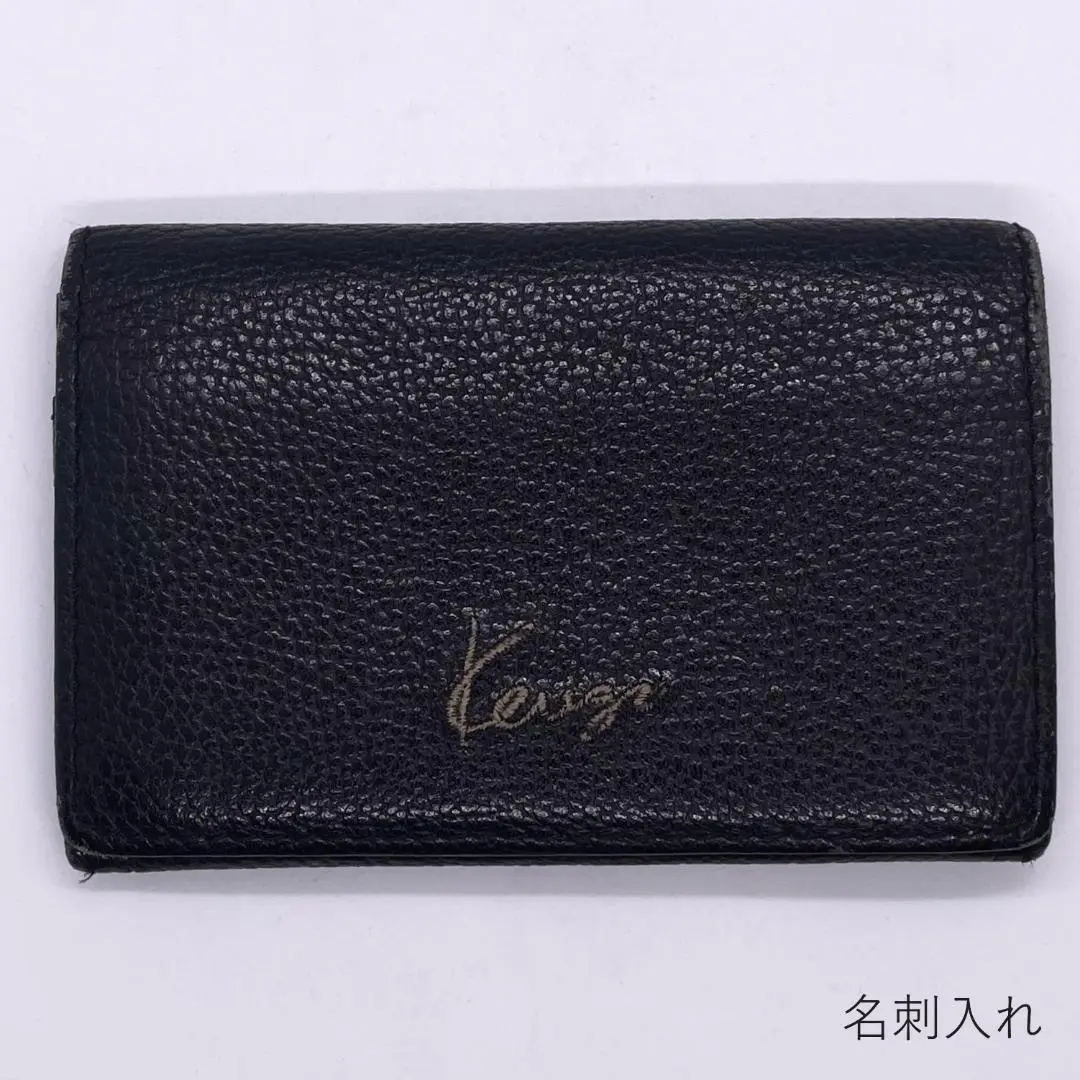 KENZO 名刺入れ KENZO ケンゾー カードケース 名刺入れ レザー ブランド