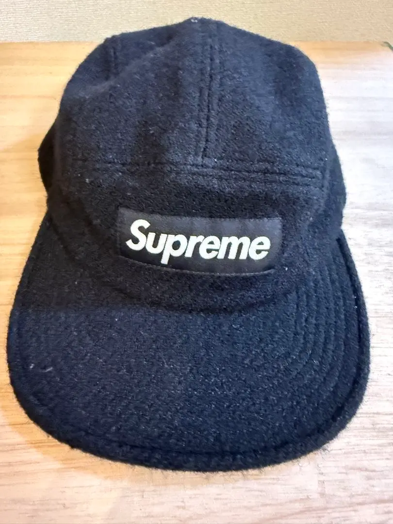 Thumbnail of Supreme Black Cap Made in USA