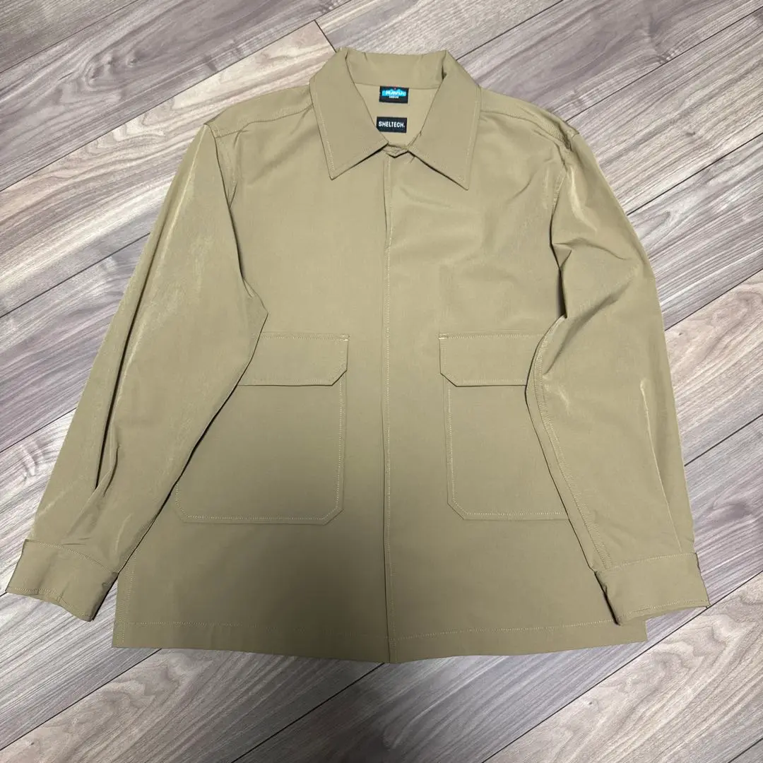 MENs S カブー フリースラインド ダック カバーオール ジャケット KAVU アイボリー系 メンズ - KAVU | カブー