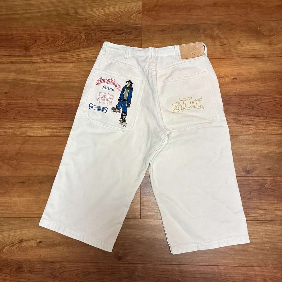 Snoop dogg 00s ワイド ハーフ カーゴパンツ hiphop y2k Snoop dogg 00s ワイド ハーフ カーゴパンツ hiphop y2k