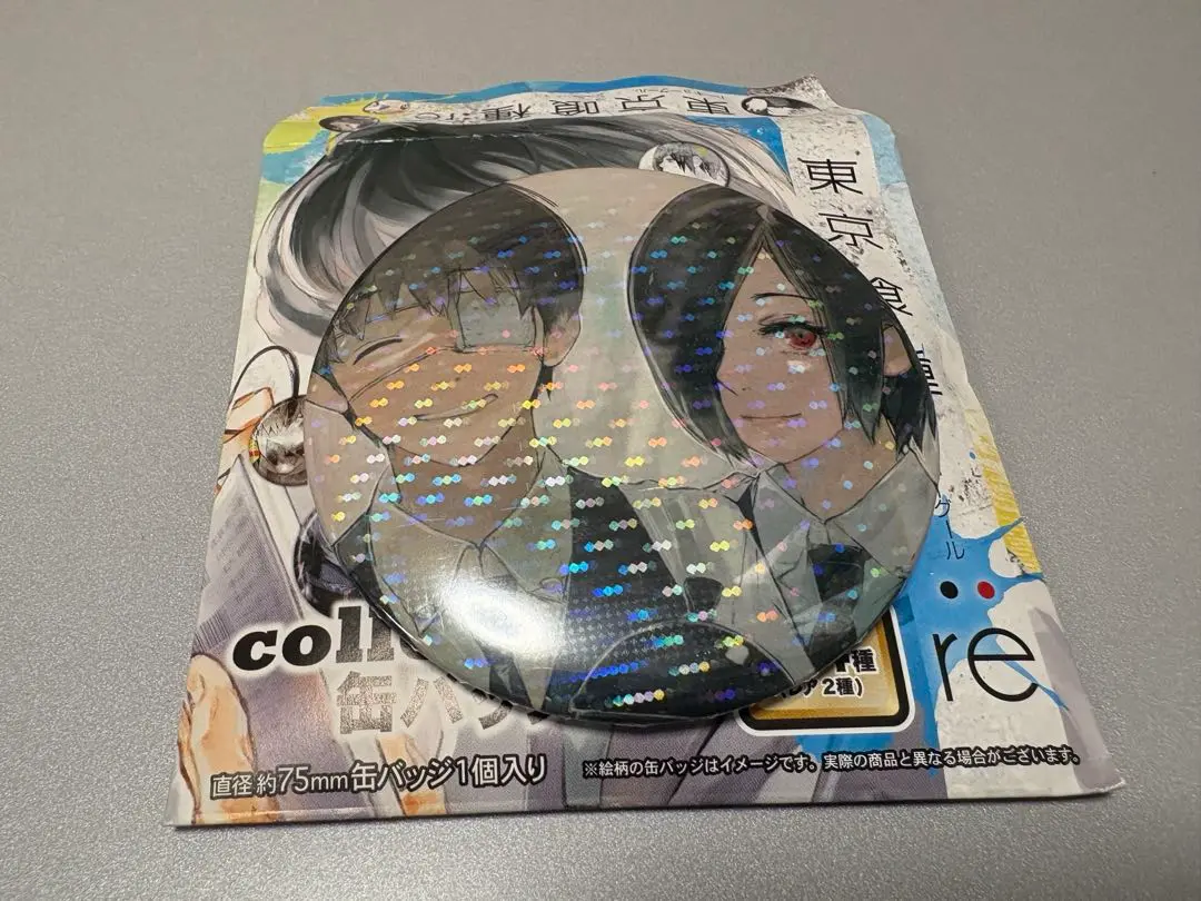 希少　レア　東京喰種　東京グール　缶バッジ　webくじ　金木研　カネキ 超希少品】東京喰種トーキョーグール 金木研 白カネキ 缶バッジ