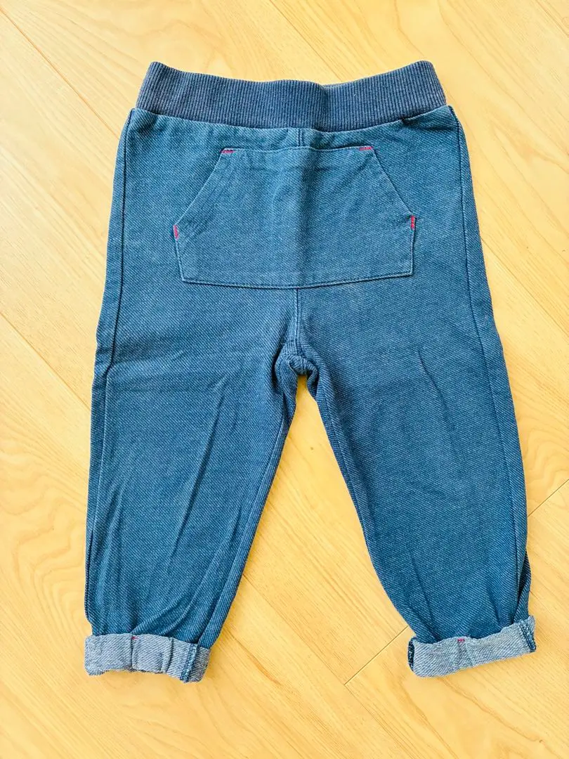 Thumbnail of ☆Denim-style Roll-up Sweatpants 90☆