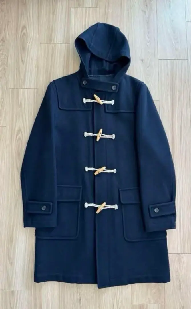 ラストセール‼️コムデギャルソン ダッフルコート 袖牛革 COMME des GARCONS HOMME レザー切り返しダッフルコート