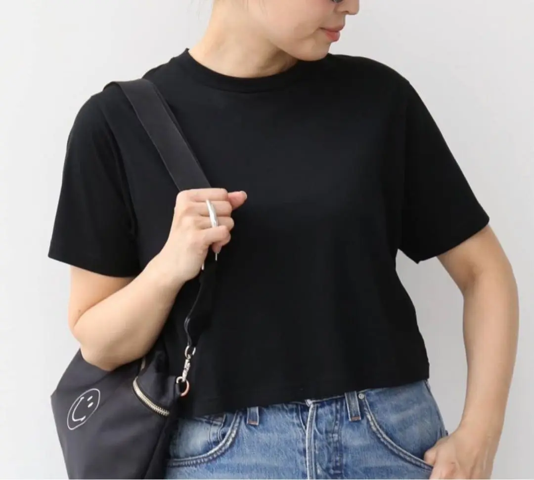 【Deuxieme Classe】neo croppedタートルネック　ブラウン deuxiemeclasse Neo Croppedタートルネック プルオーバー