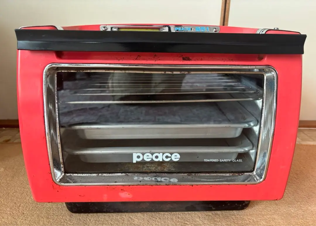希少昭和レトロオーブン ピース天火851 peace851 キャンプギア