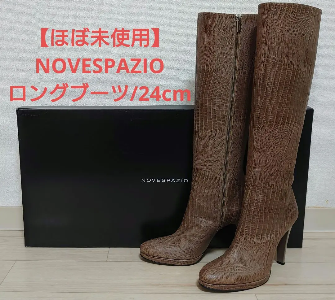 NOVESPAZIO ノーベスパジオ　レディース　ブーツ　シューズ　靴　23.5 2025年最新】NOVESPAZIO レディース ブーツの人気アイテム