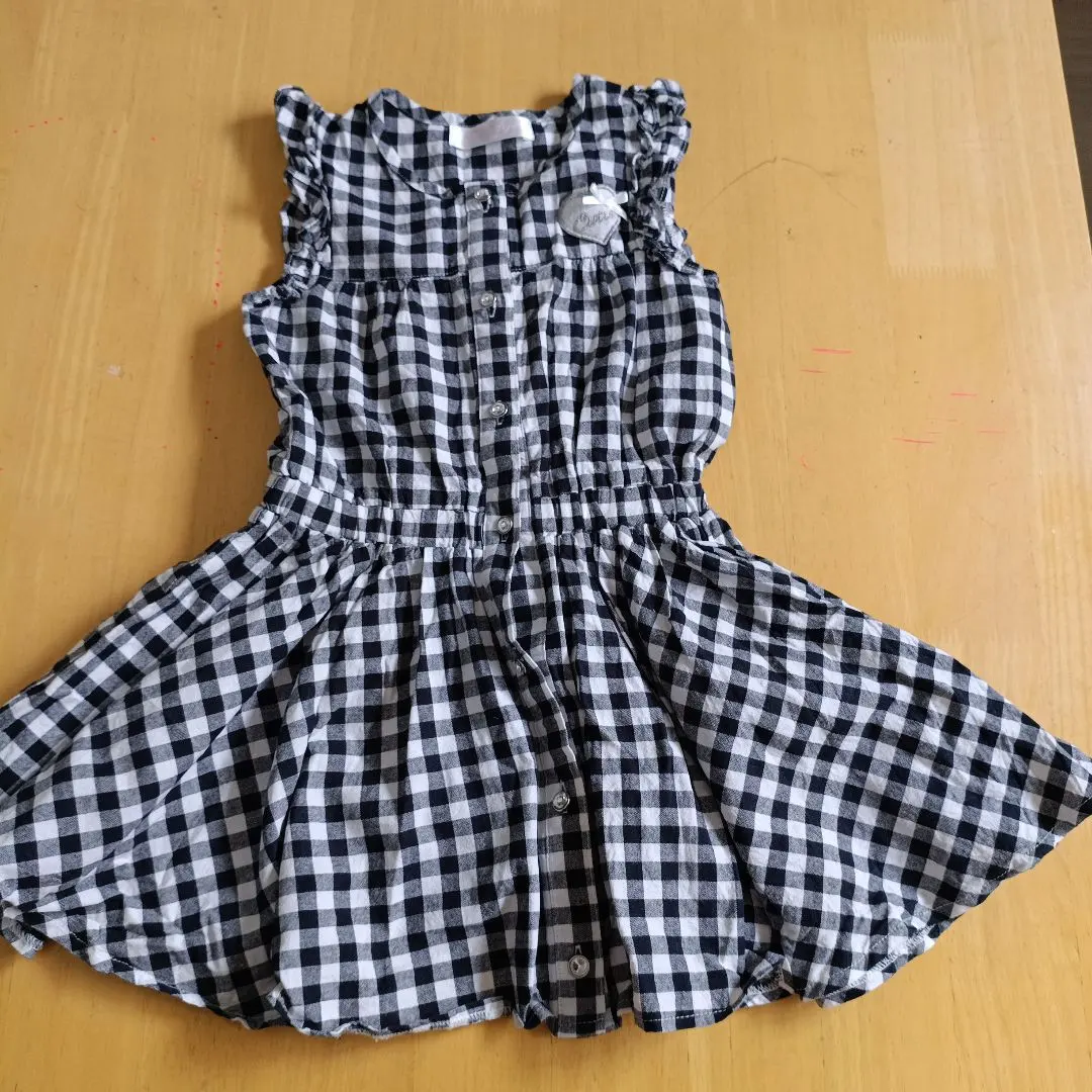 Thumbnail of Angel Black and White Check Dress