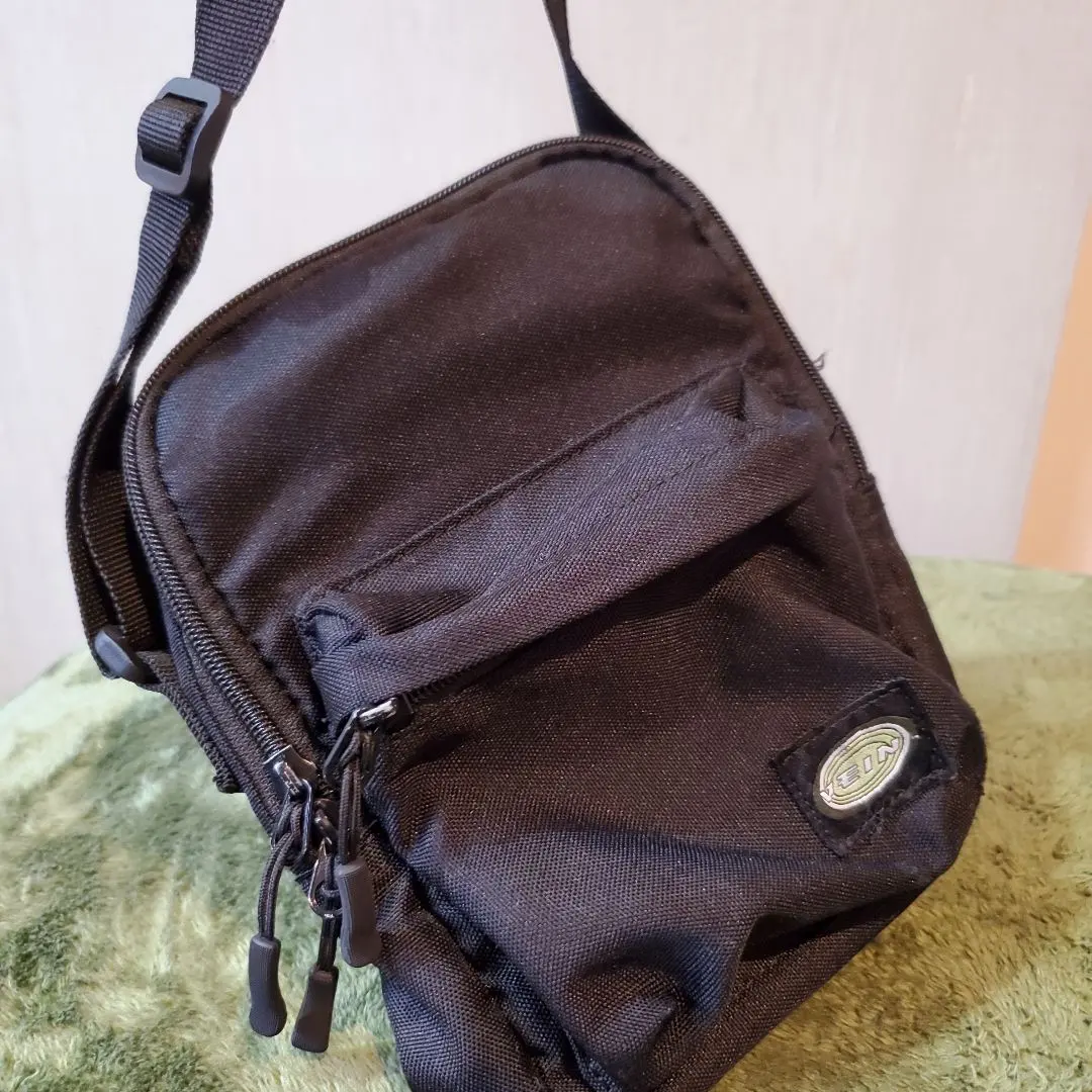 Thumbnail of Nylon black shoulder bag