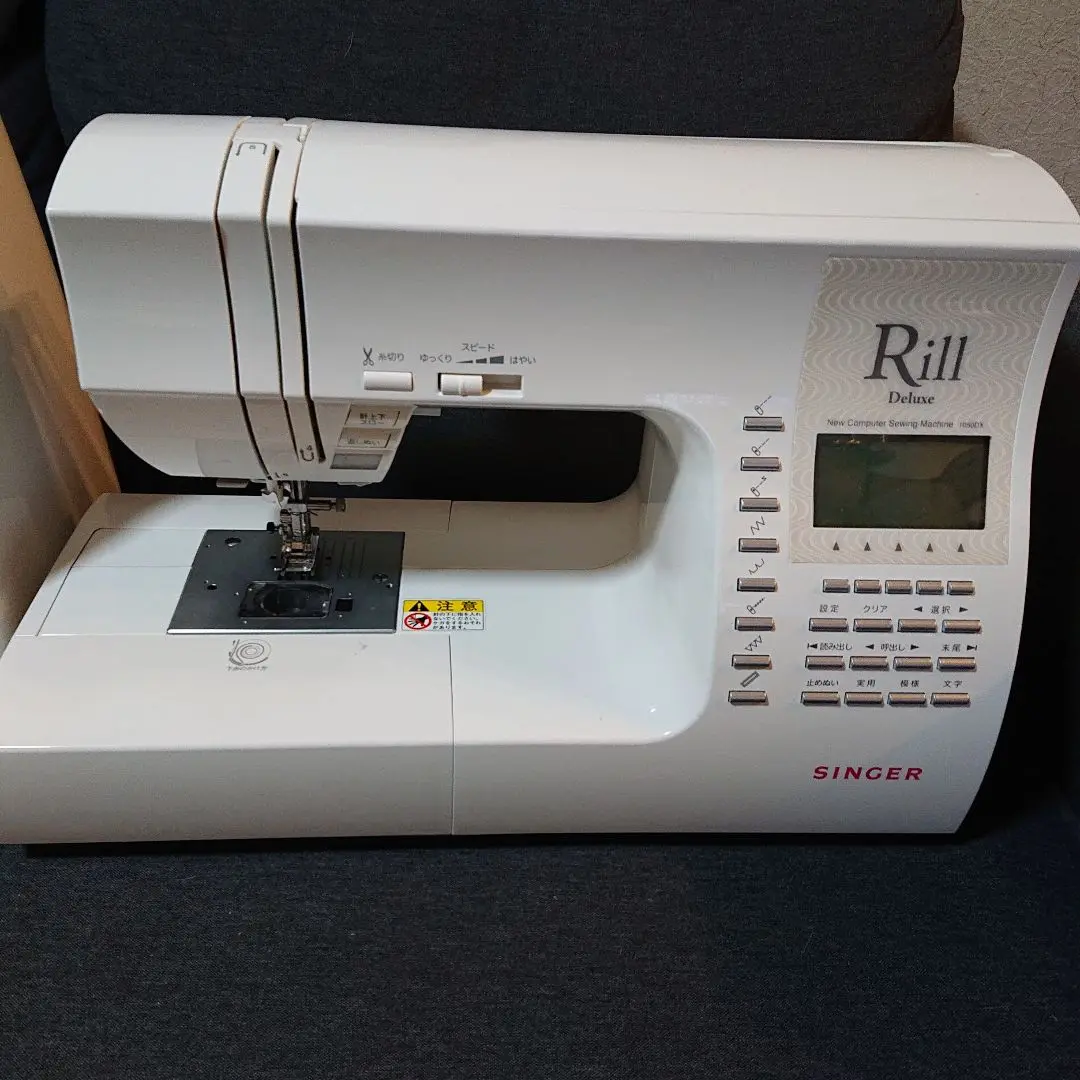 【mizu☆】最上級シンガーコンピューターミシンRill 1050 DX② 訳あり】SINGER Rill 1050DX コンピューターミシン - メルカリ