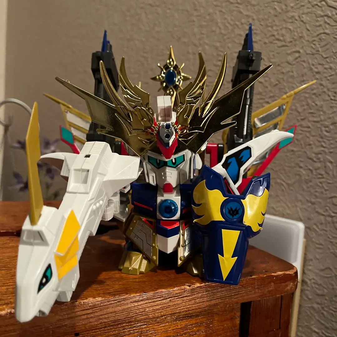 【極美品】激レア❣️SDガンダム　No283　四代目頑駄無大将軍　キラ　マーメイド 極美品】激レア❣️SDガンダムNo283四代目頑駄無大将軍キラ