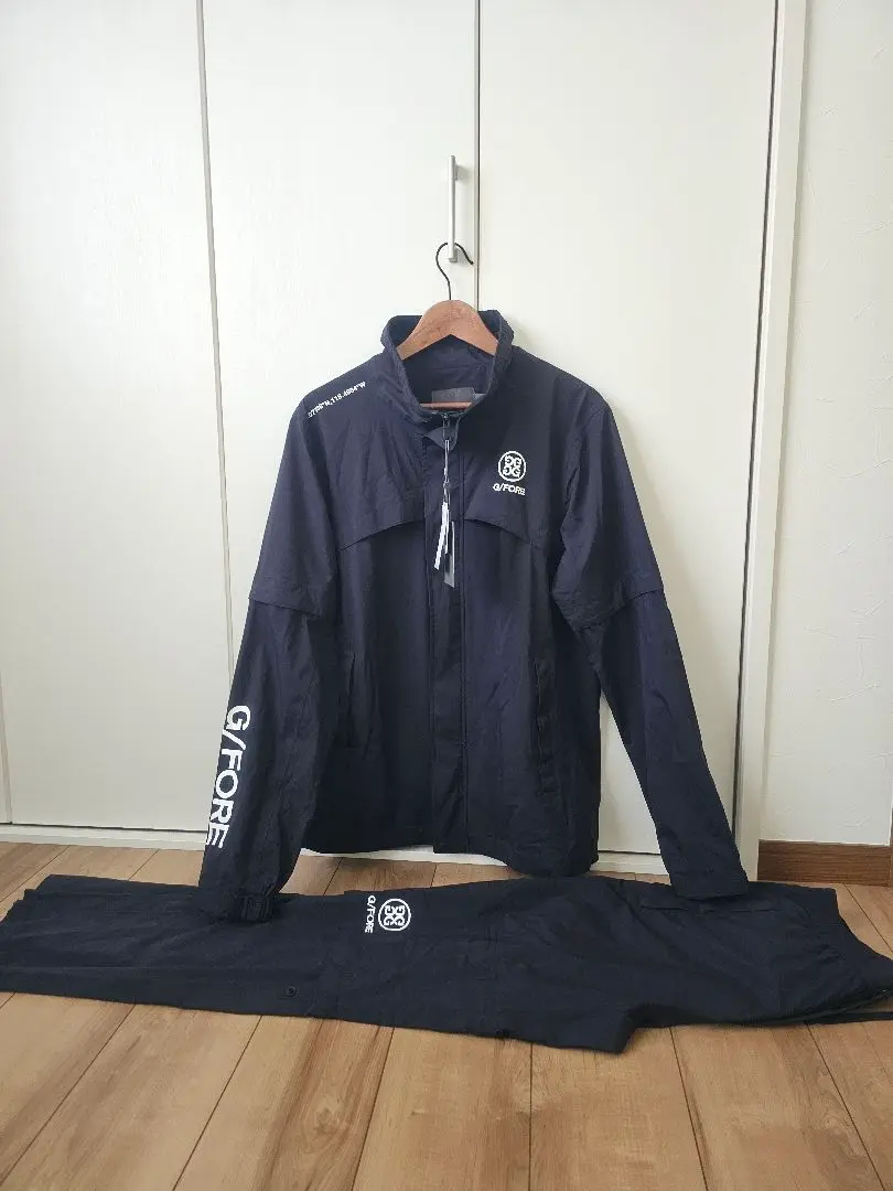 G/FORE ブラック レインウェア セット　メンズ L G/FORE ブラック レインウェア セット メンズ L