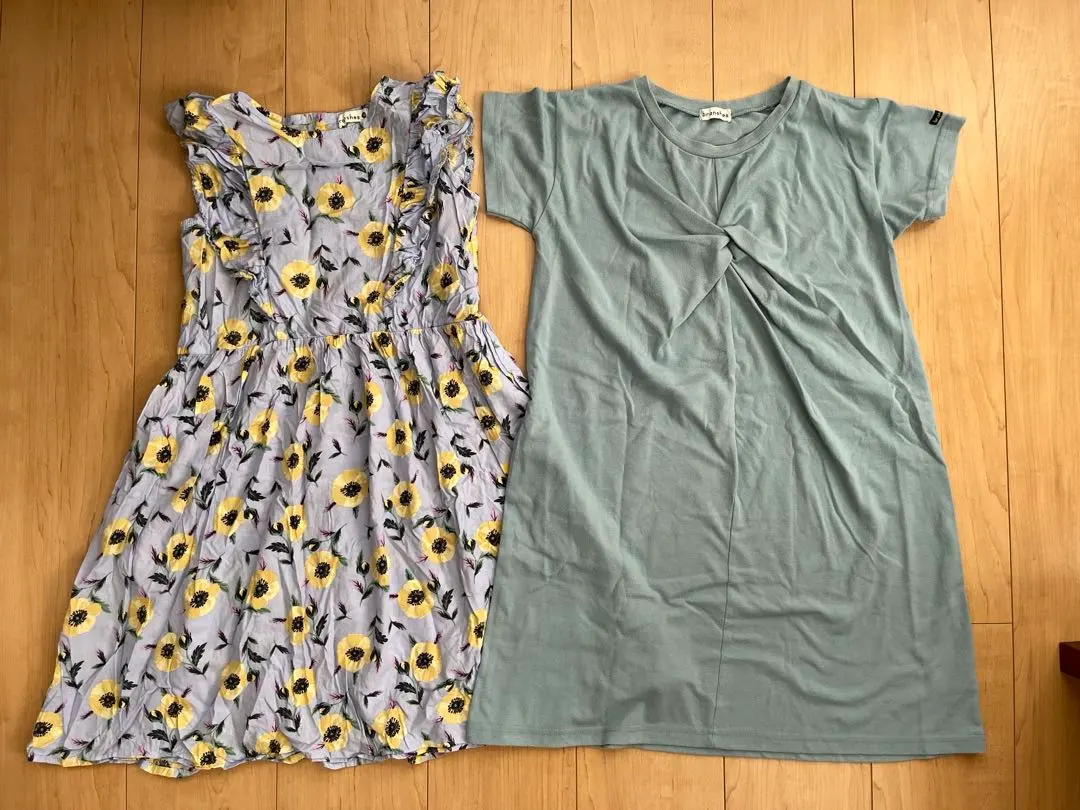 Thumbnail of Branshes Dresses, Set of 2, 130cm, Floral, Blue