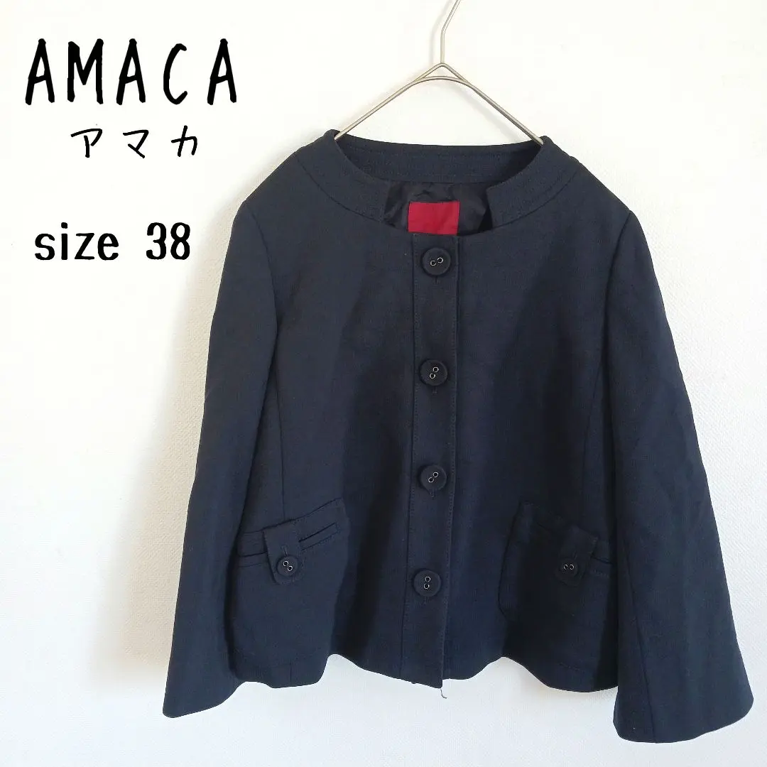 2025年最新】AMACA レディース ノーカラージャケットの人気