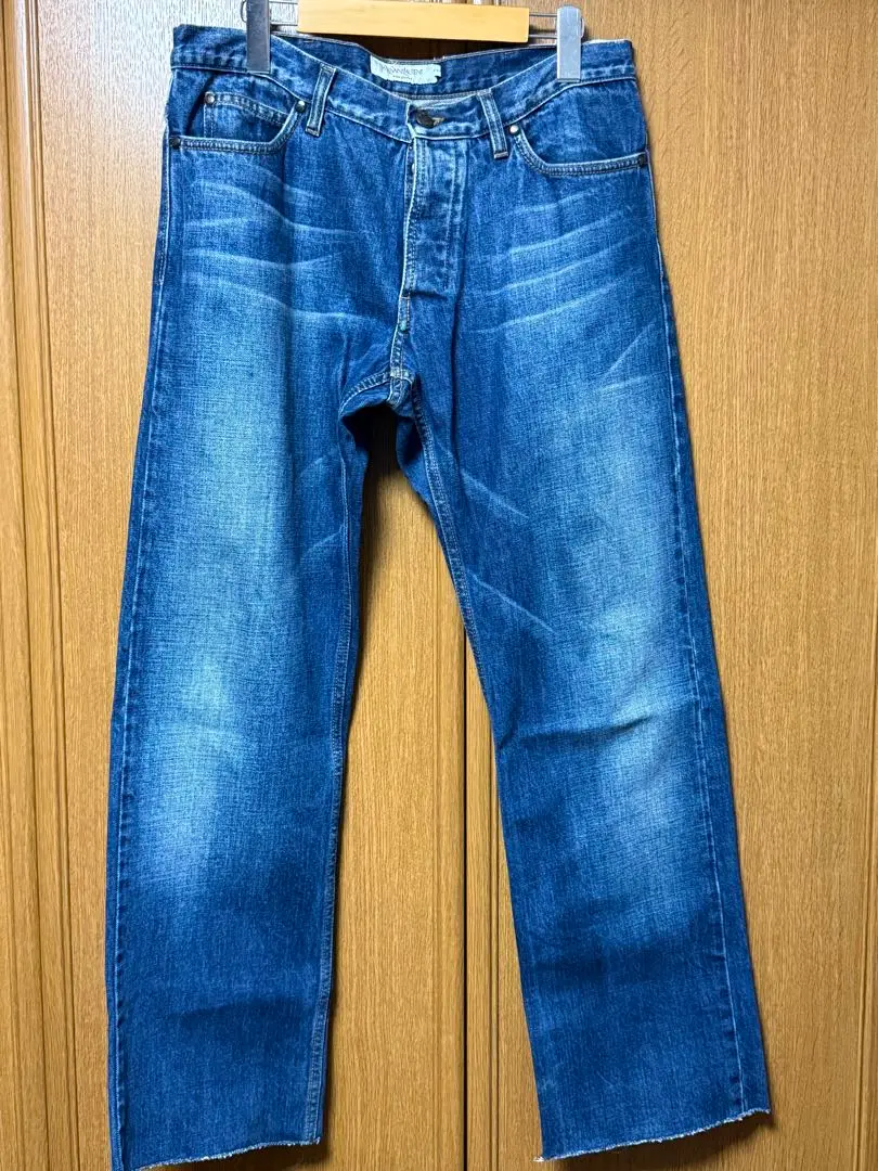 イブサンローラン　ミュズドゥ　インディゴデニム★美品★YSL 8004001231670_1.jpg