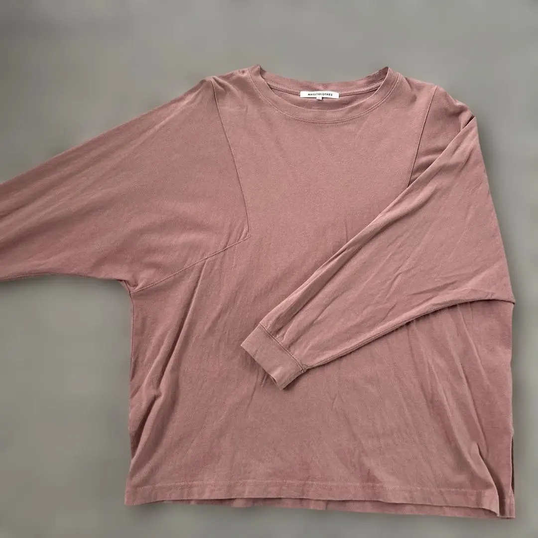 Thumbnail of Pink Cotton Long Sleeve T-shirt